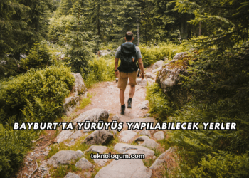 Bayburt’ta Yürüyüş Yapılabilecek Yerler