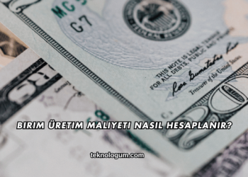 Birim Üretim Maliyeti Nasıl Hesaplanır?