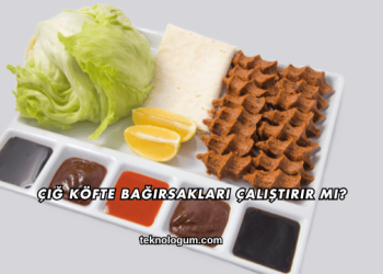 Çiğ Köfte Bağırsakları Çalıştırır mı?
