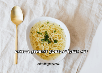 Diyette Şehriye Çorbası İçilir mi?