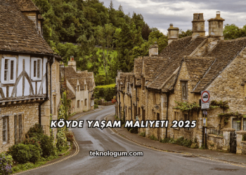 Köyde Yaşam Maliyeti 2025